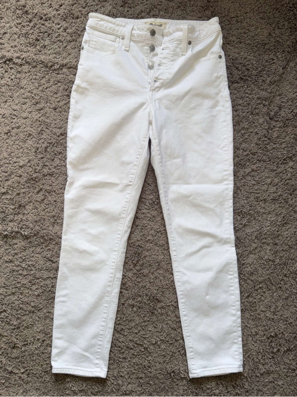 Madewell Curvy High-Rise Skinny Crop